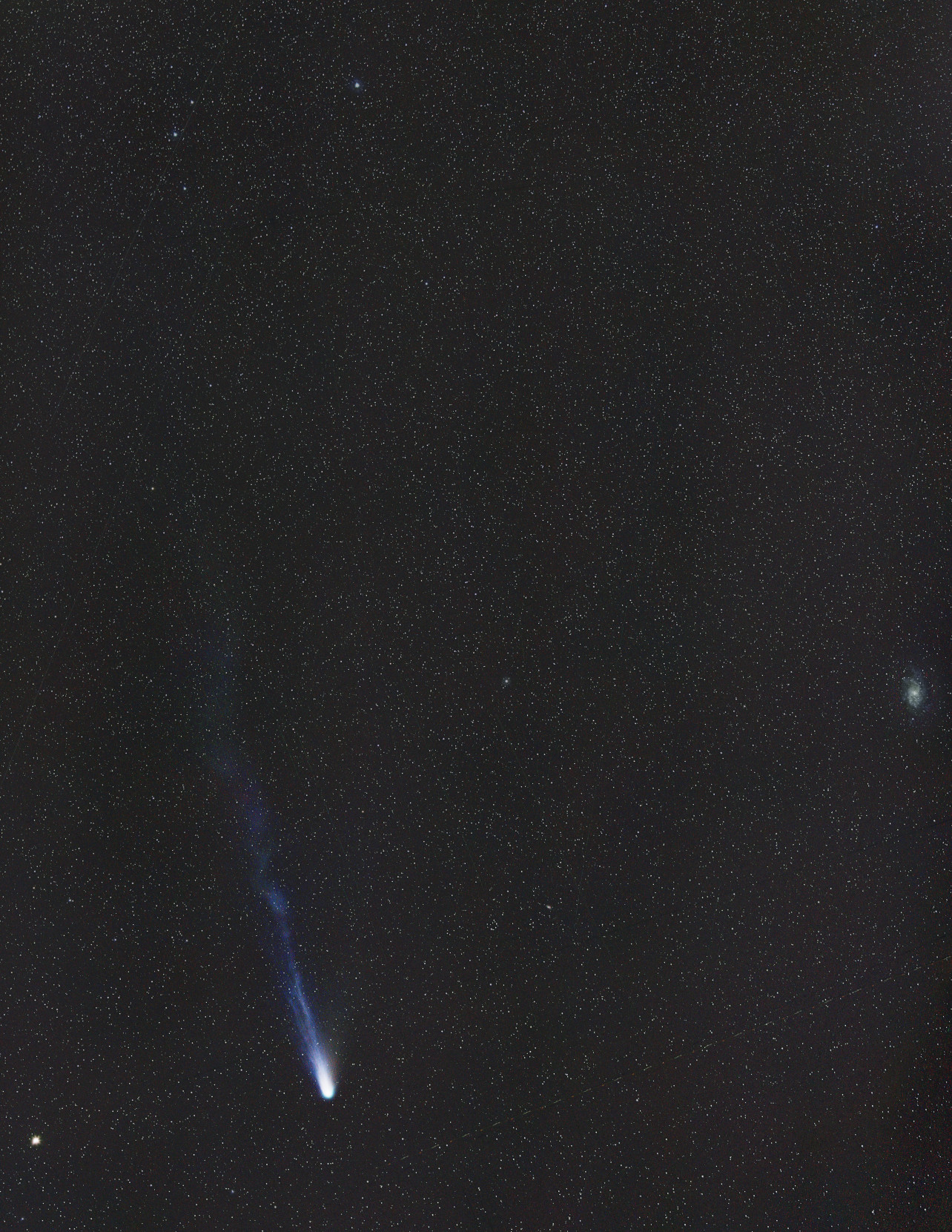 Komet 12p Pons-Brooks bei M33 M 33