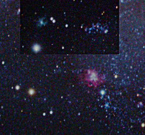 2 Nebel in M33 M 33