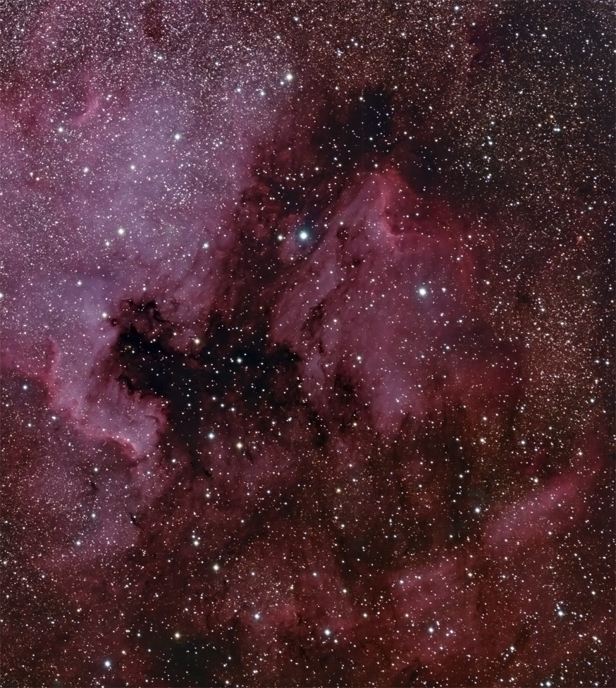 NGC 7000 Ausschnitt NGC 7000