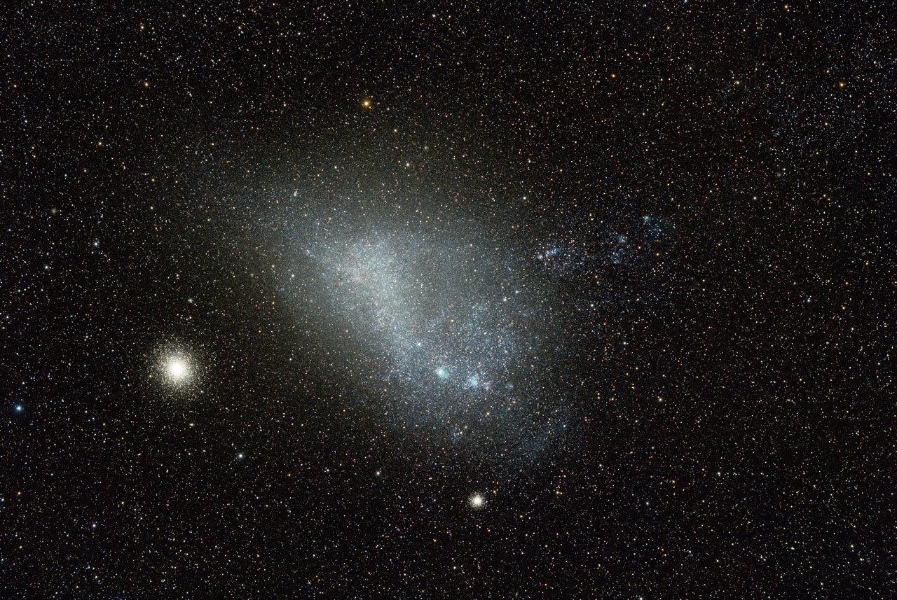 135 mm - Small Magellanic Cloud NGC 292, NGC 104, NGC 346