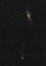 Komet Pons-Brooks 12p bei M31