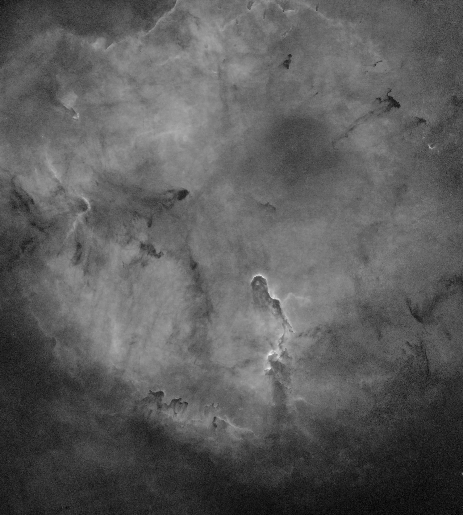 IC1396 ohne Sterne IC 1396