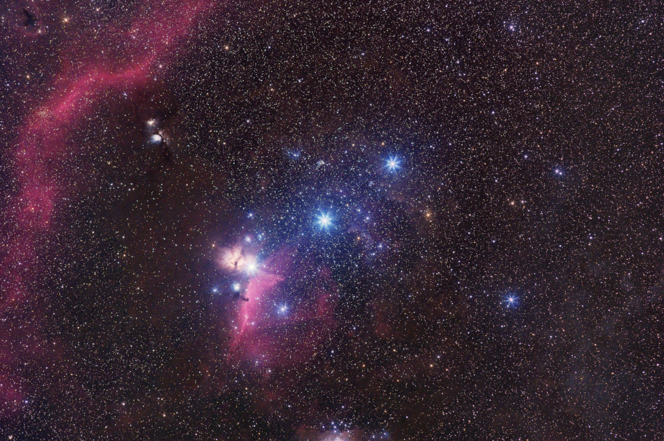Guertel des Orion NGC 1999, IC 434