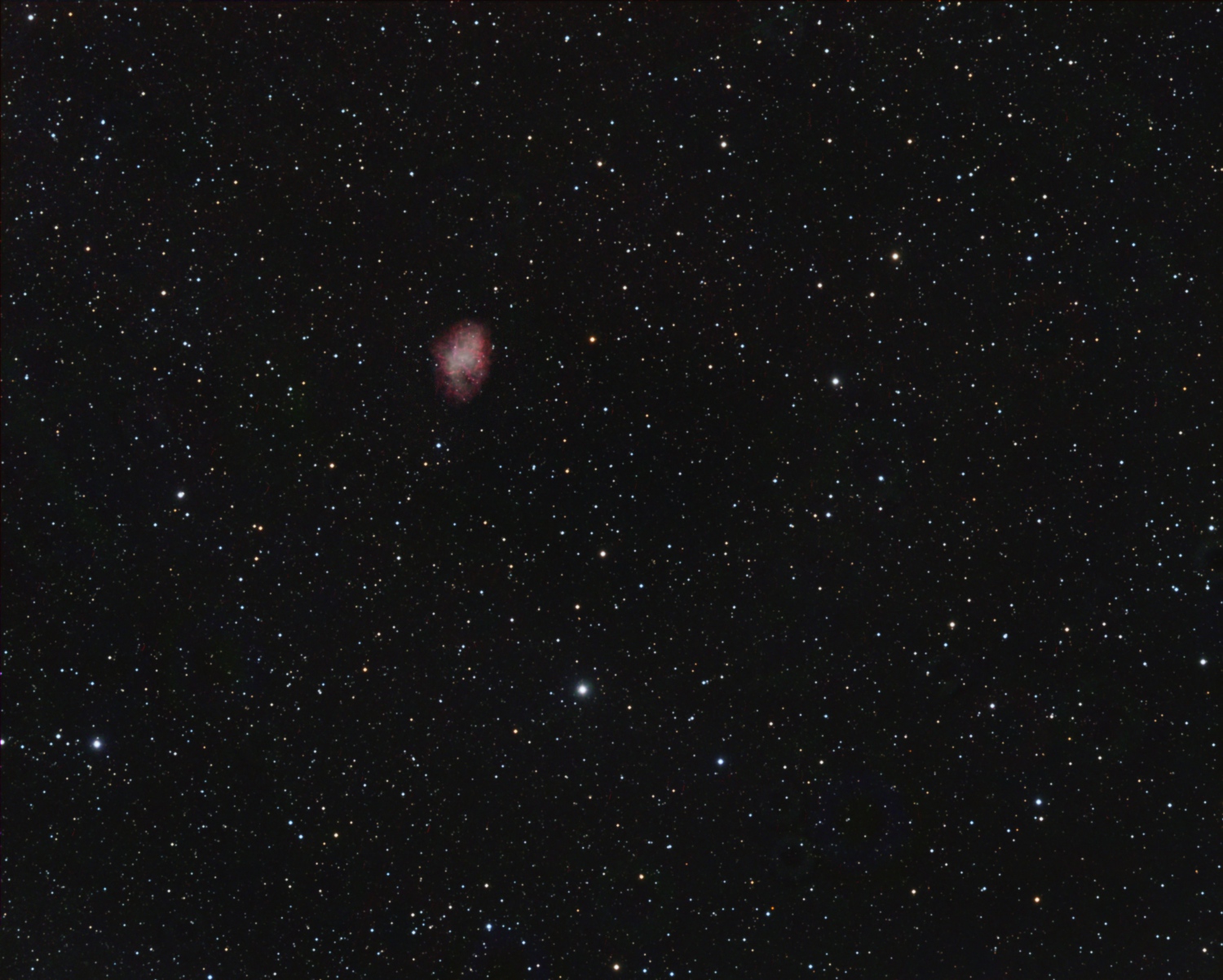 Sternenhimmel um M1 M 1