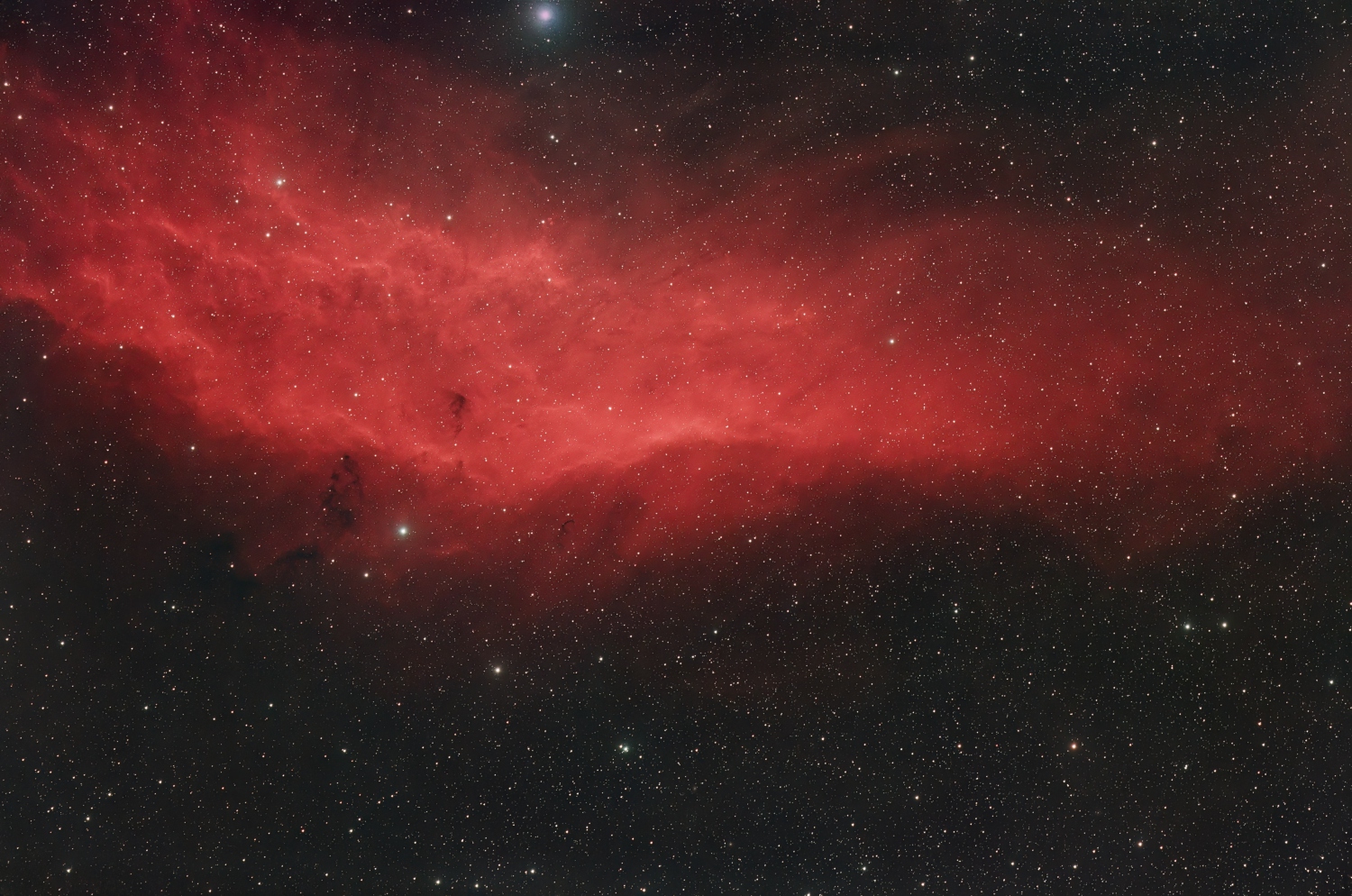 California Nebula in Erlangen NGC 1499