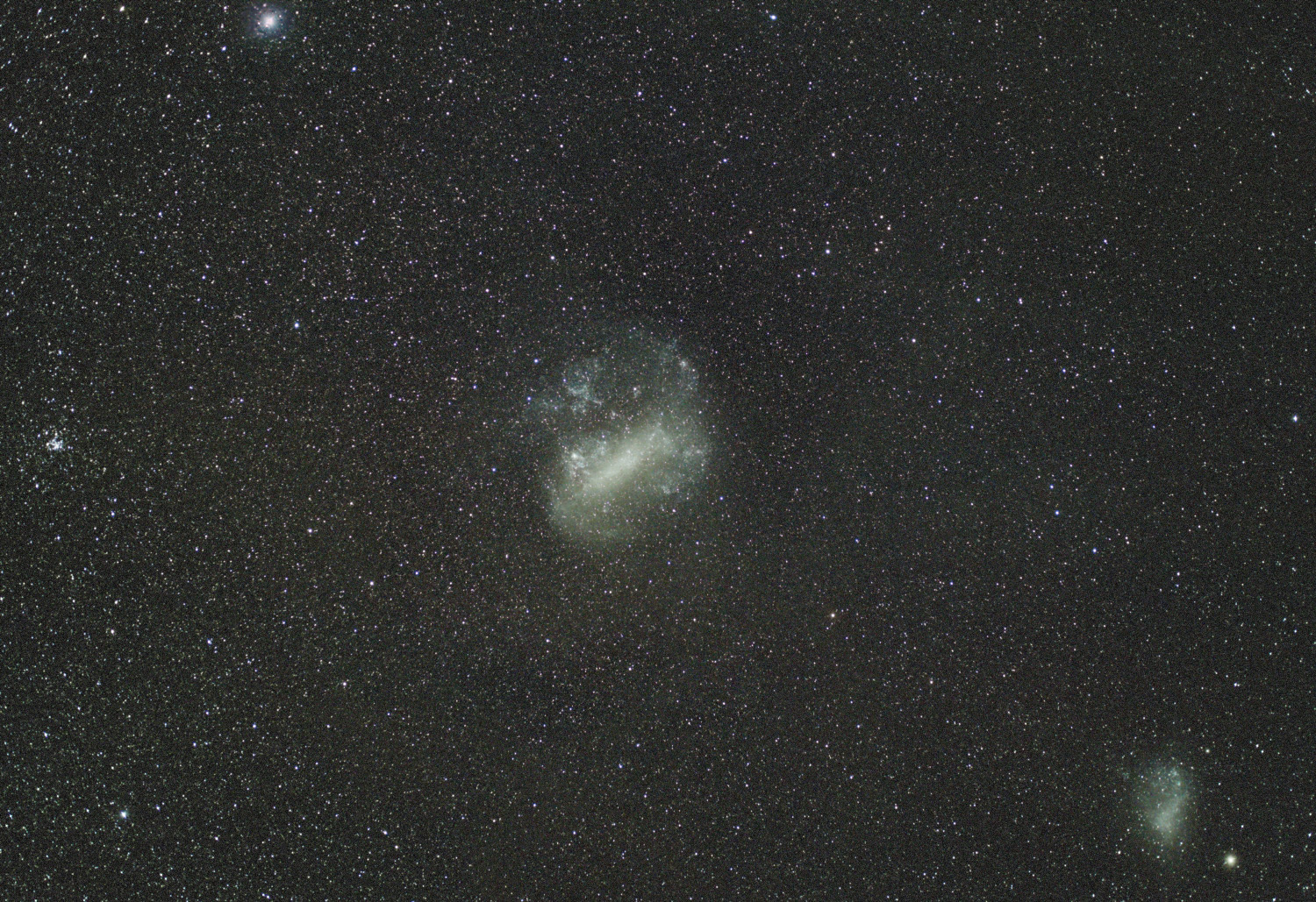 LMC und SMC aus Neuseeland NGC 292, PGC 17223