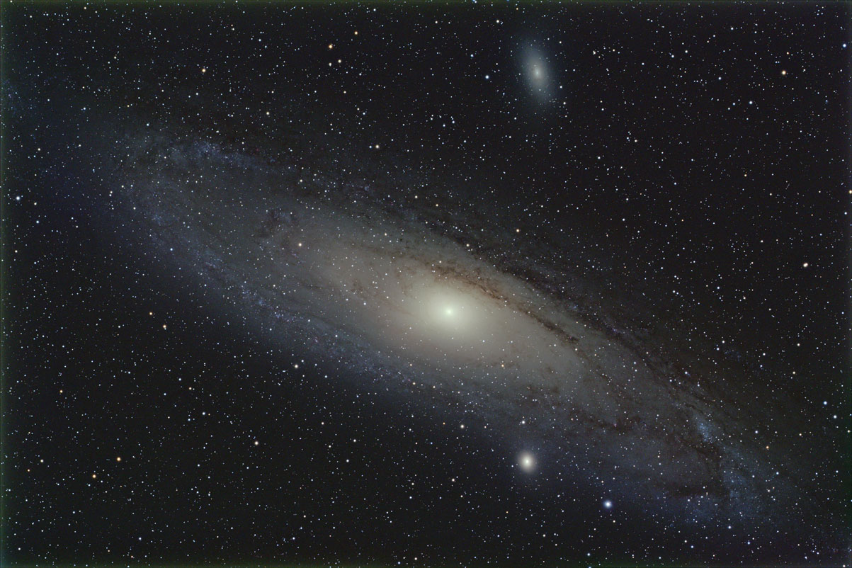 Andromedanebel M 31, M 32, NGC 205