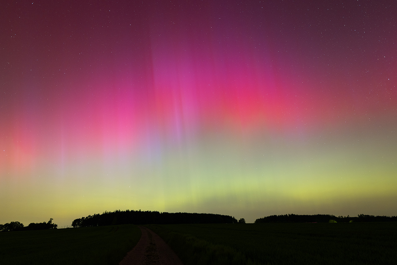 Polarlicht 10.5.2024 in Bayern  