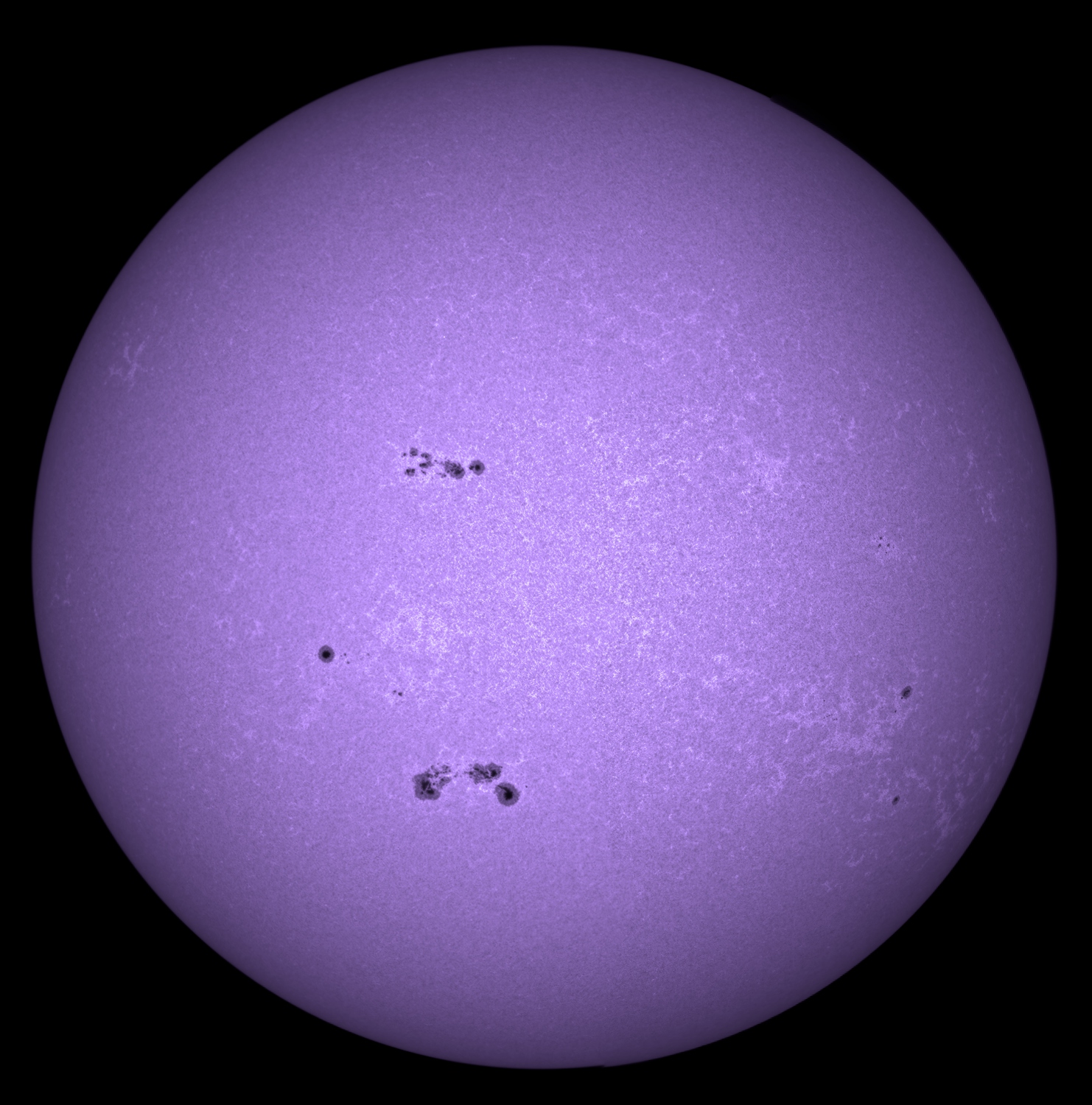  Sonne am 16.6. im Kalzium-Licht 