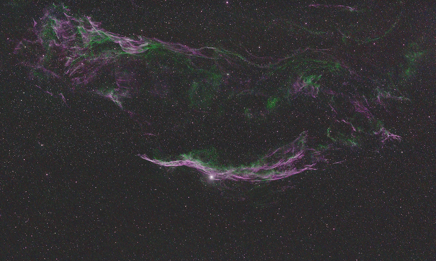 NGC 6960 aus Frankreich NGC 6960