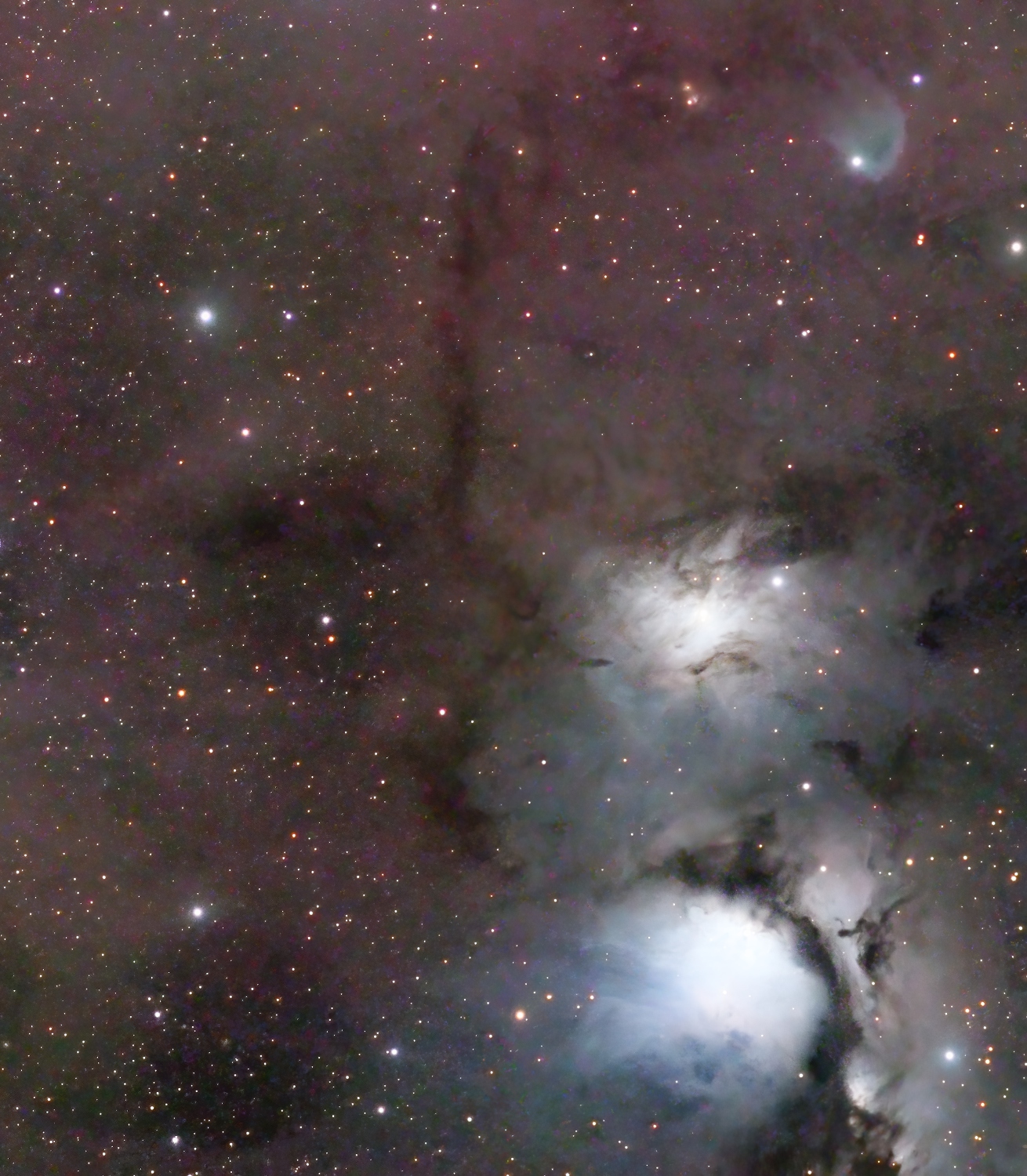 M78 et al im Orion M 78, NGC 2064, NGC 2067