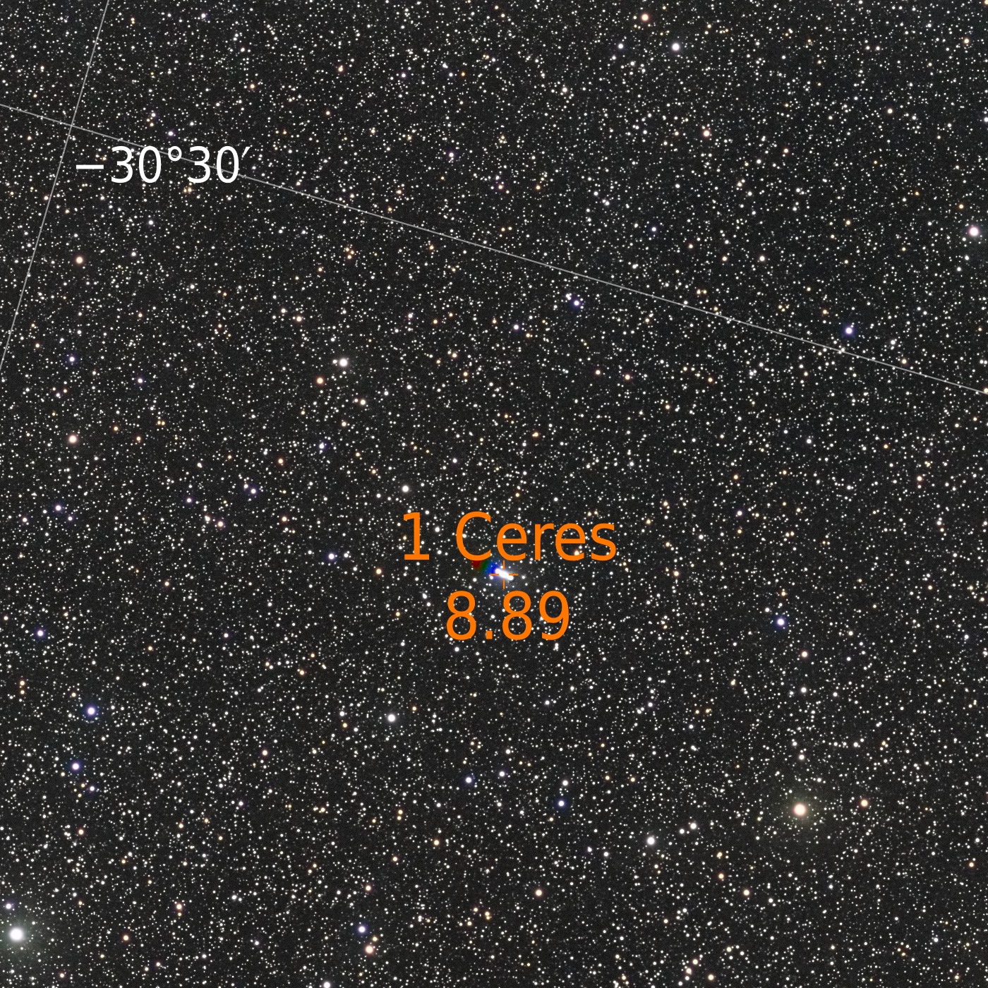 Kleinplanet Ceres M 54