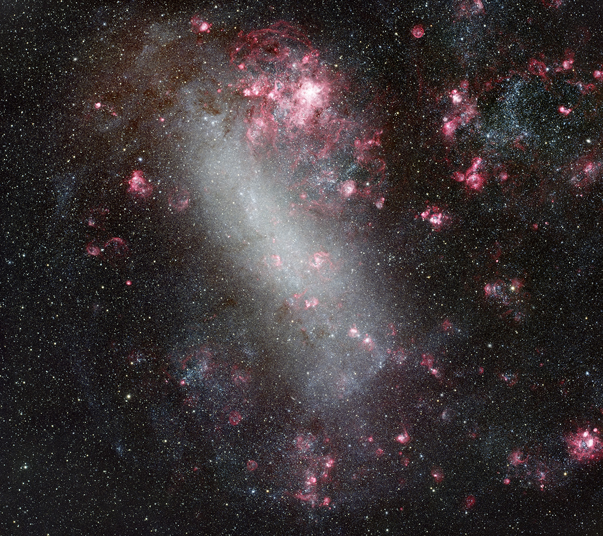 LMC Mosaik HaRGB  NGC 2070, PGC 17223