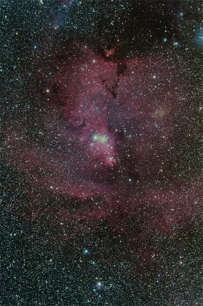 Konusnebel NGC 2256