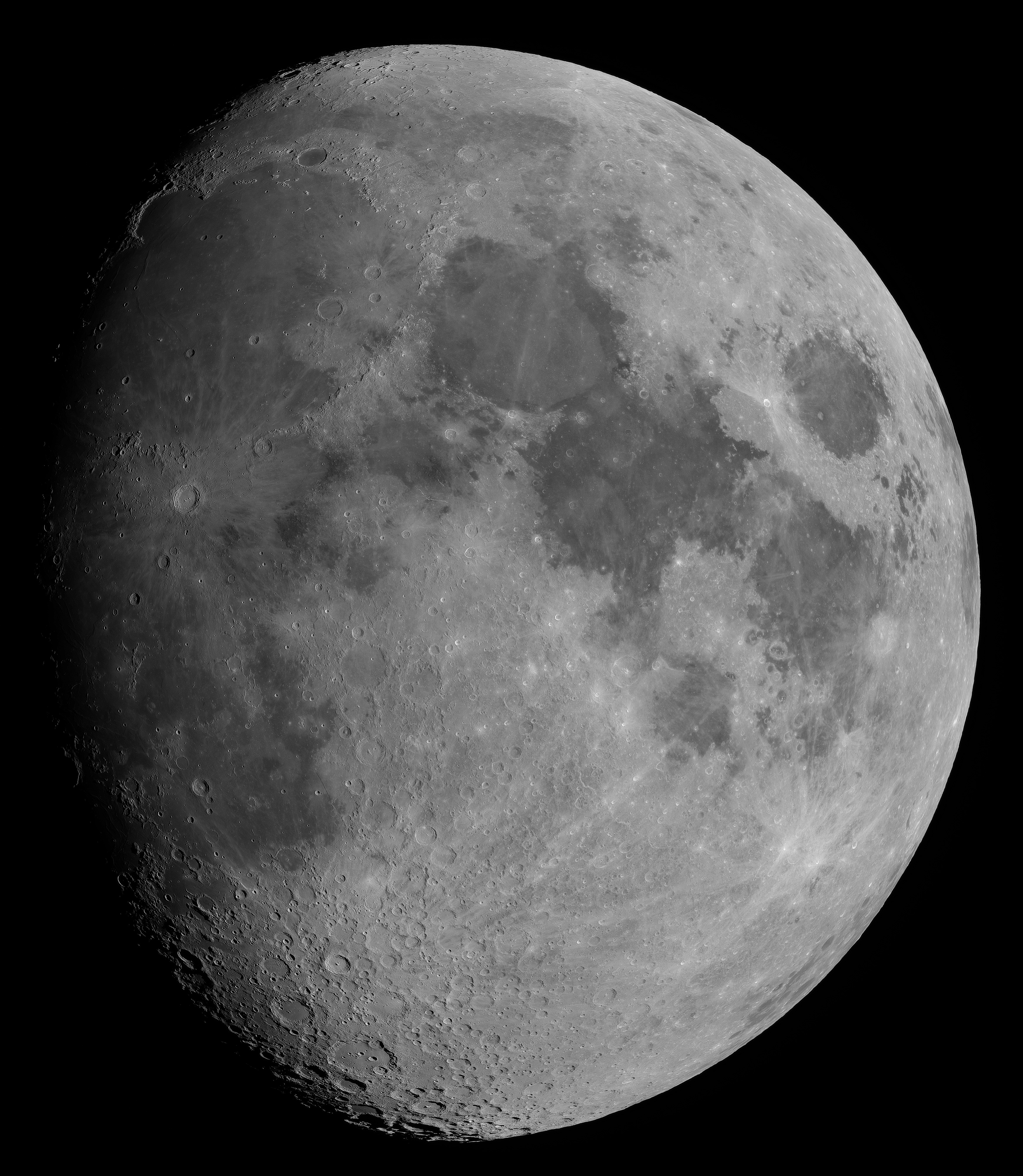 Mond am 8.4.2025 