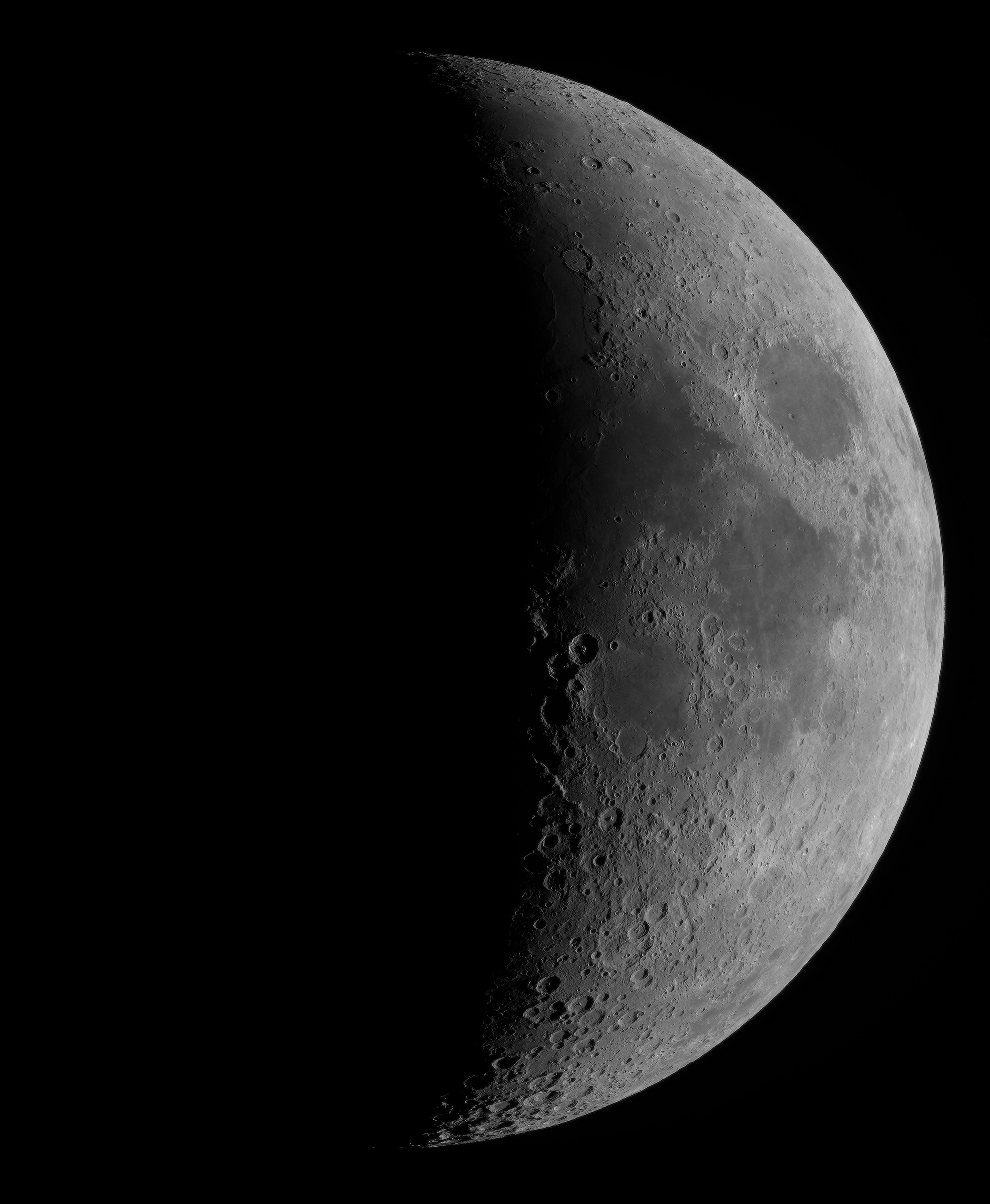 Mond am 3.4.2025 