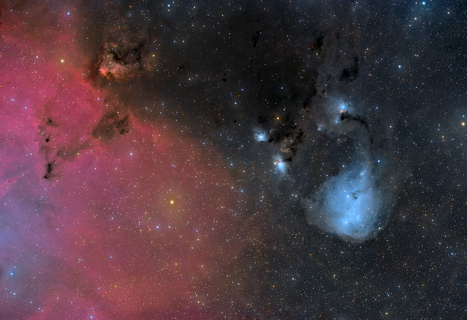 IC447 - LRGB  IC 2169, IC 447, NGC 2245