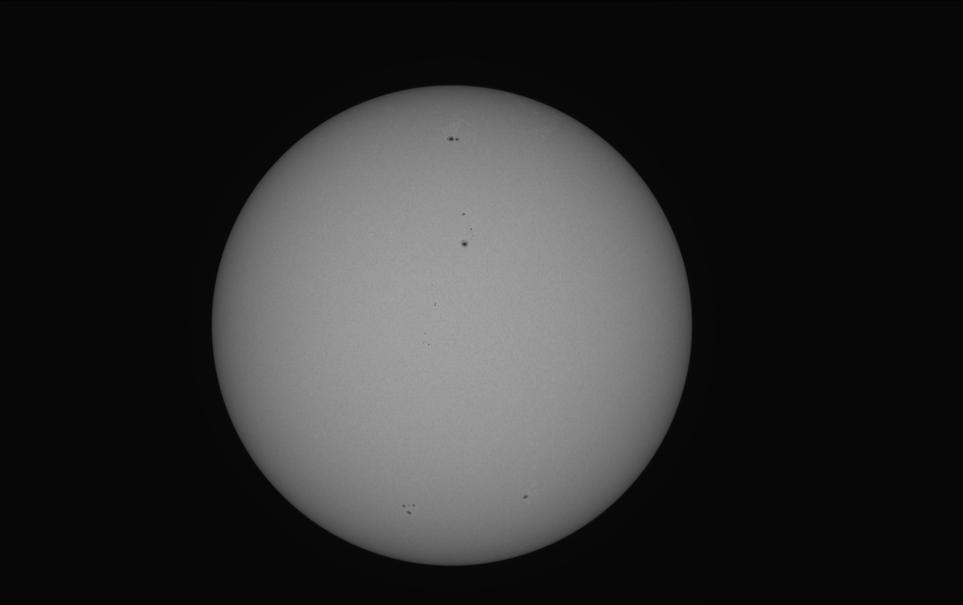 Sonne im Weißlicht 