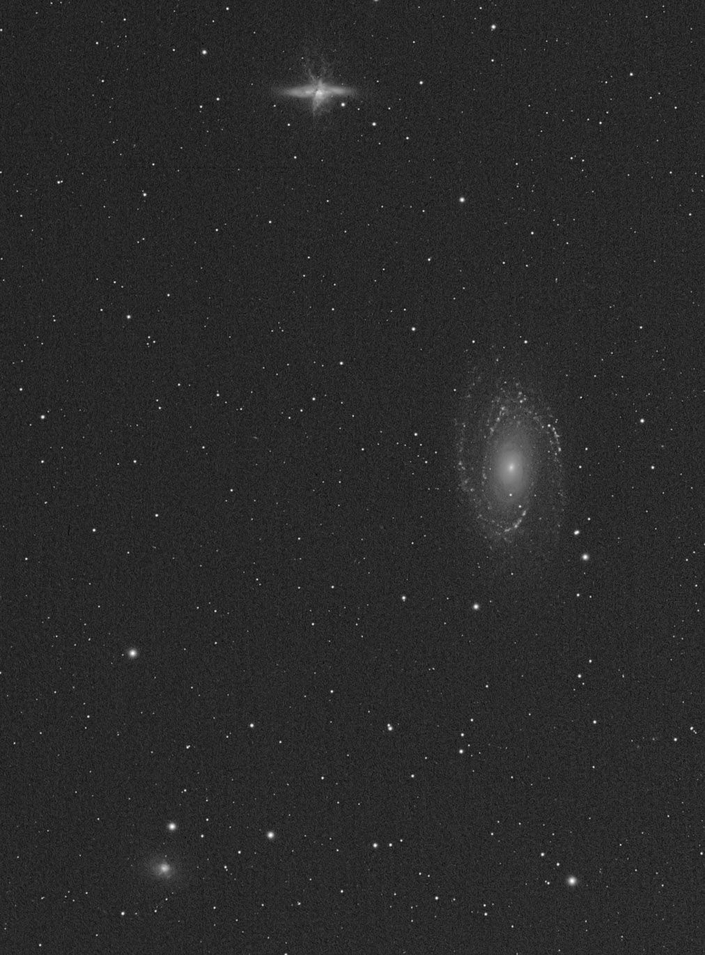 M81, M82 und NGC 3077 M 81, M 82, NGC 3077