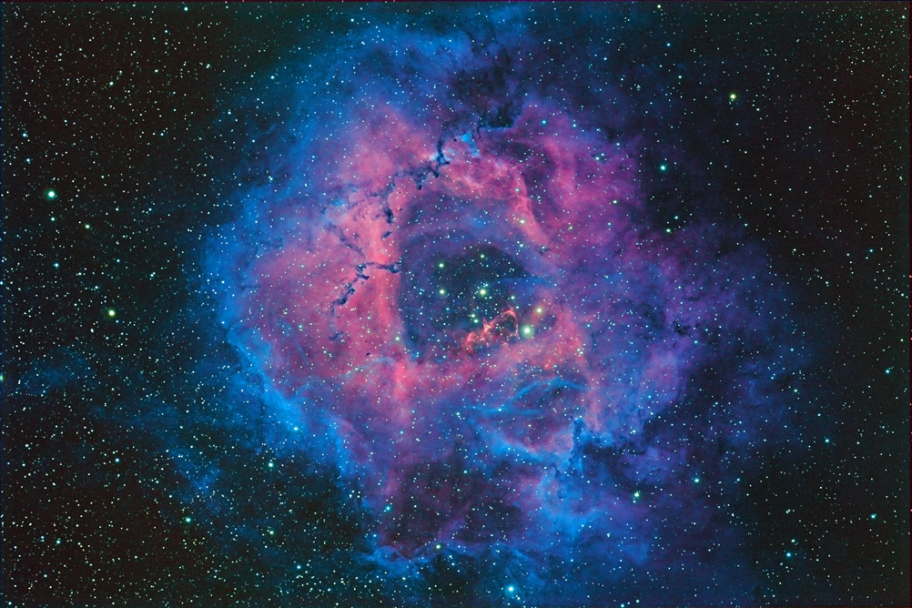 Rosettennebel in falschen Farben NGC 2244