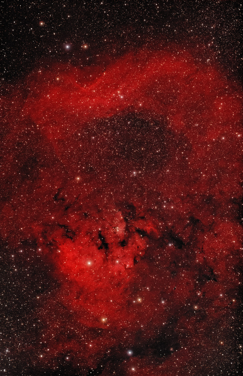 NGC 7822 und Ced 214 (Sh2-171) in H-alpha - RGB NGC 7822, Ced 214, Sh2 171