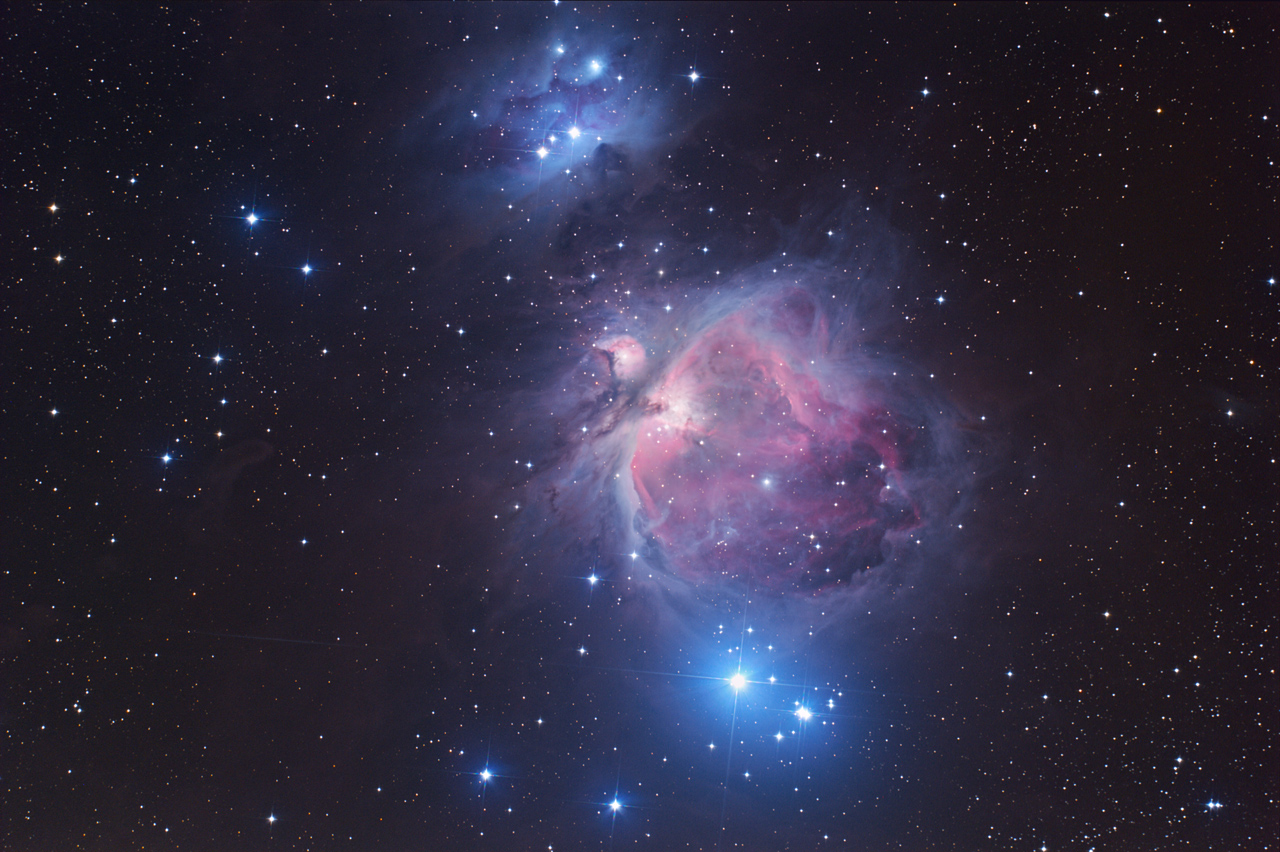 M42 mit Epsilon M 42, M 43, NGC 1973