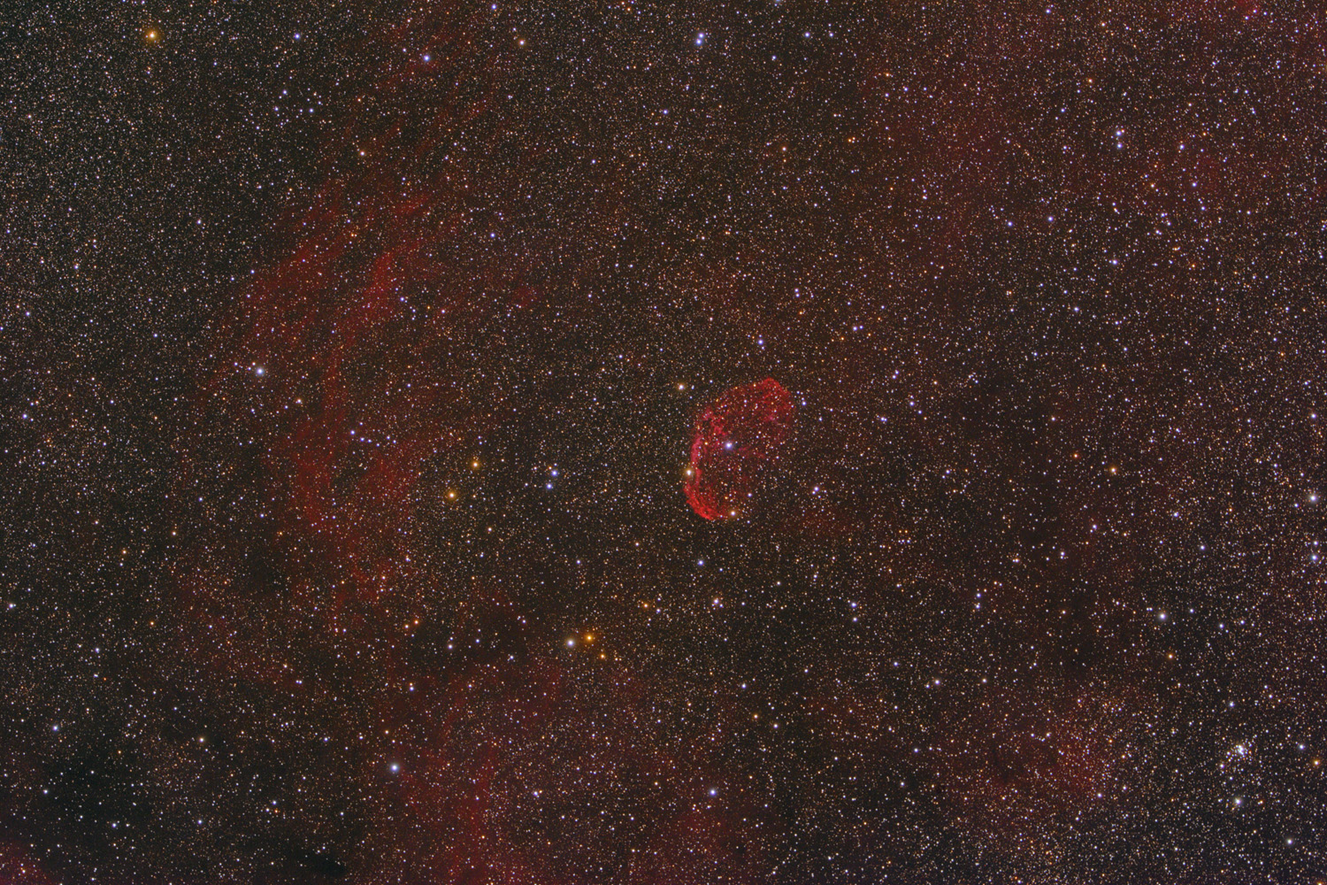 NGC6888 - Crescentnebel NGC 6888