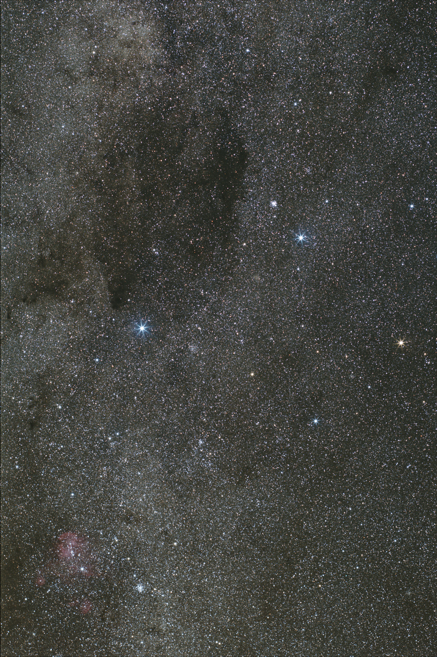 Kohlensack + Kreuz des Südens + IC 2944  IC 2944