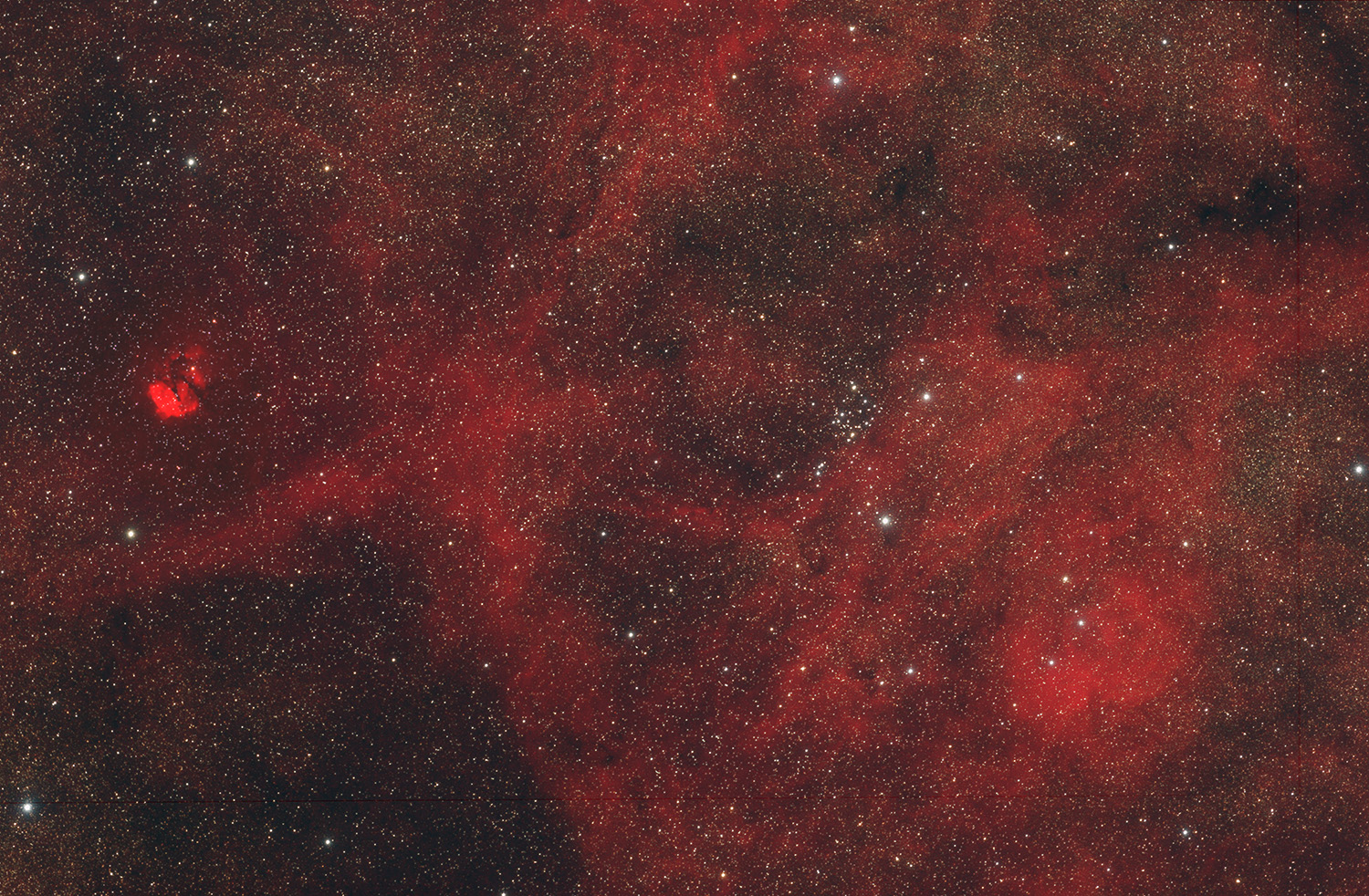 NGC 6281 und RCW 120 NGC 6281, Sh2 3