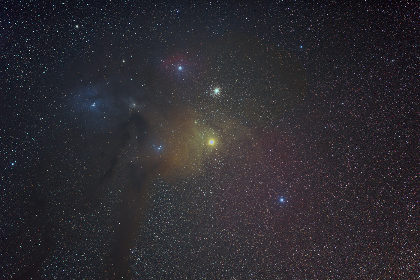 Antares Region M 4, IC 4604, NGC 6144