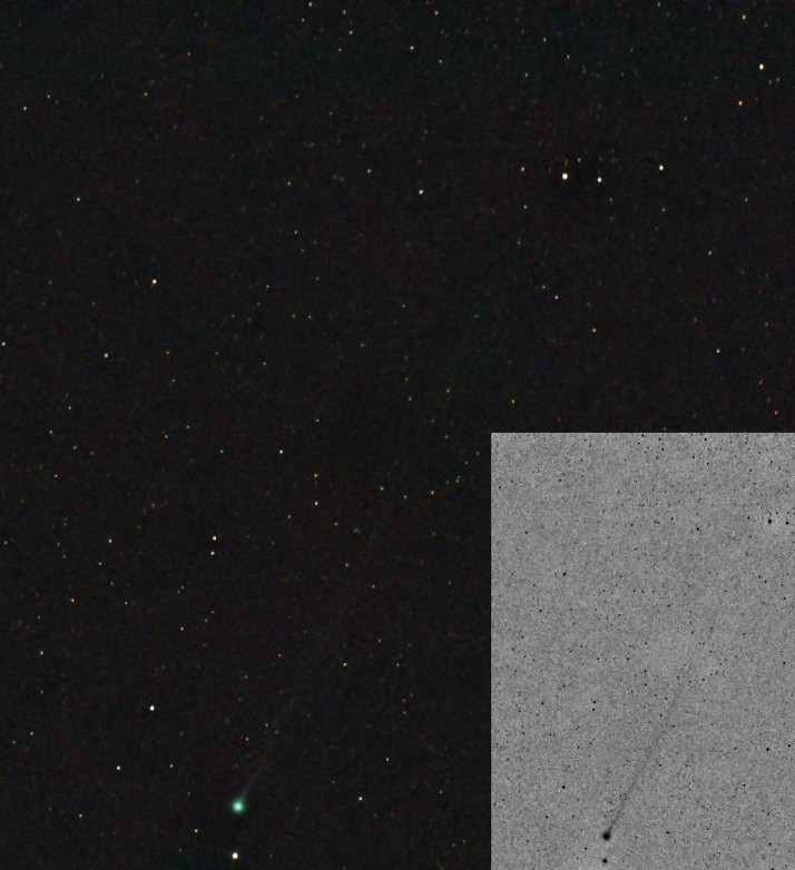 Komet Neowise am 6.1.17 