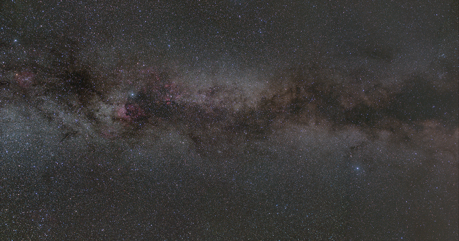 Milchstraße im Kepheus bis Adler NGC 7000, NGC 5070