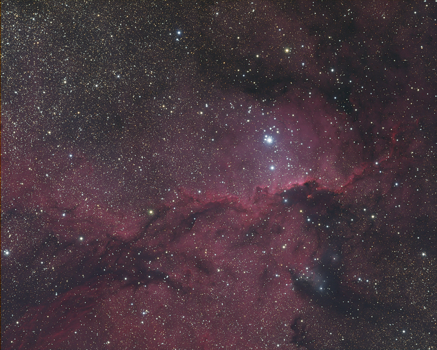 NGC 6188 mit deutlichem H-Anteil NGC 6188