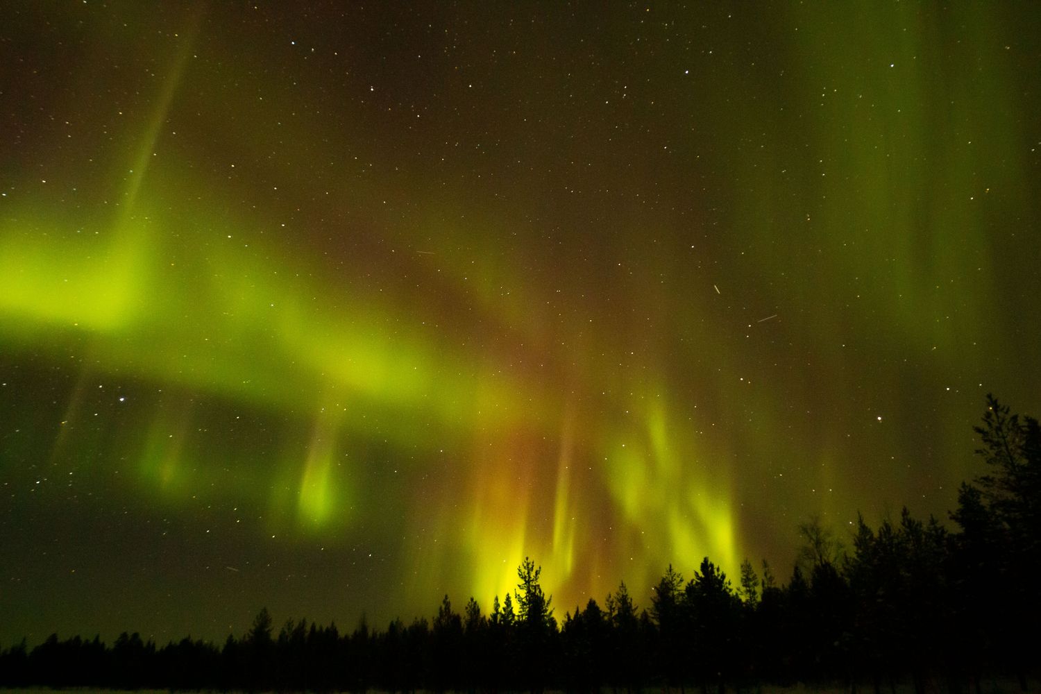 Polarlicht aus Finnland 