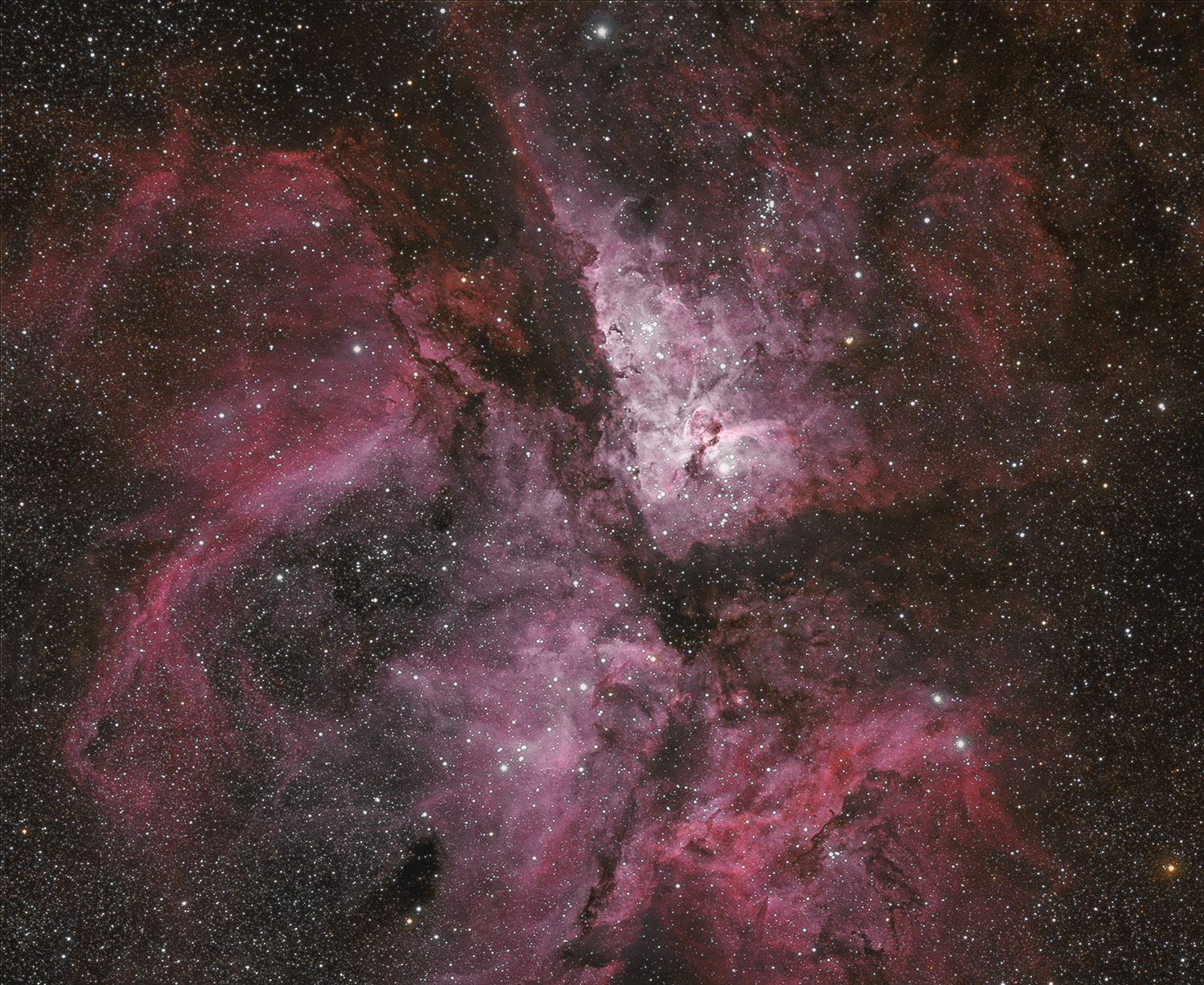 Eta Carina - RGB-Bild NGC 3372