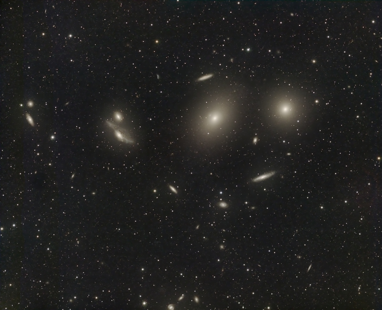 M84, M86 et al im Virgohaufen M 84, M 86, NGC 4433