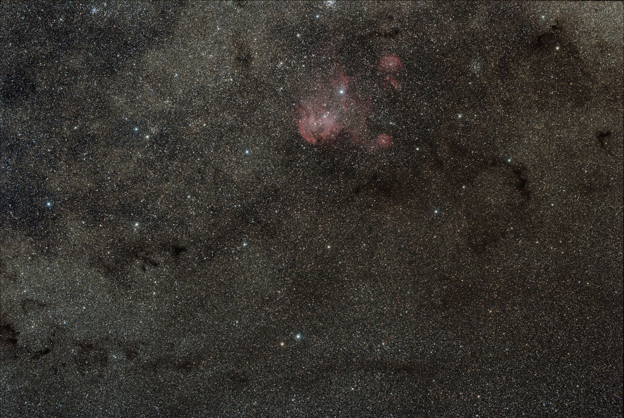 135mm - Running Chicken Nebula IC2948 IC 2948