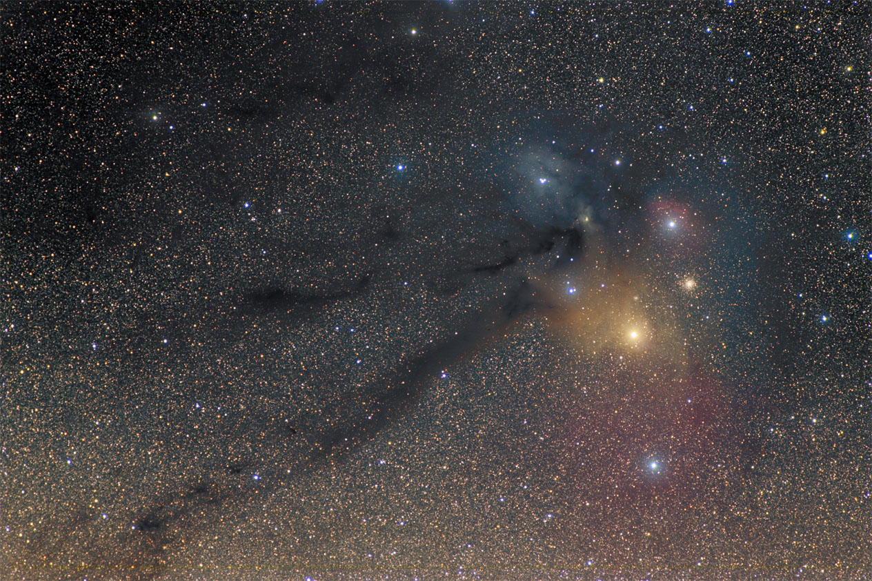 Region um Antares M 4