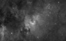 Cave Nebula in H-Alpha
