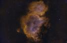 Soul Nebula bei Vollmond