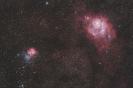 M8 und M20 - Lagunen- und Trifidnebel