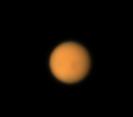 Mars am 8.7.2018 mit Staubsturm